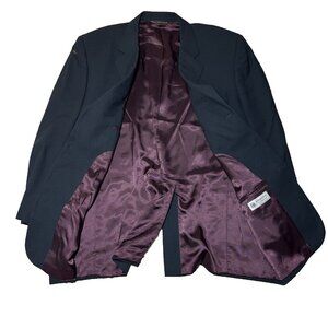 Bespoke Fraser Steen Toronto‎ Savile Row Wool Sport Coat Blazer Angelico 46R